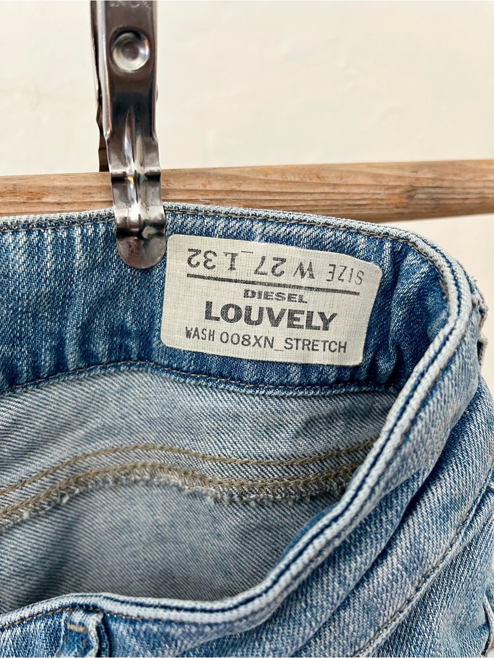 2000’s Diesel ‘Louvely’ Low Rise, Bootcut, Light Wash Flared Jeans - Picture 4 of 15